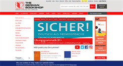 Desktop Screenshot of germanbookshop.co.uk